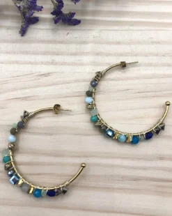 Aros Piedras Azules