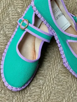 Bailarina bicolor green/purple