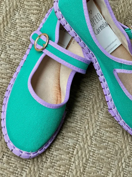 Bailarina bicolor green/purple