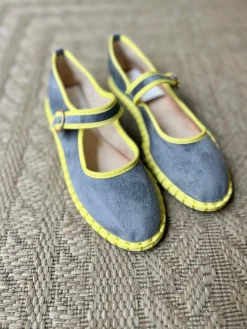 Bailarina Bicolor grey/yellow