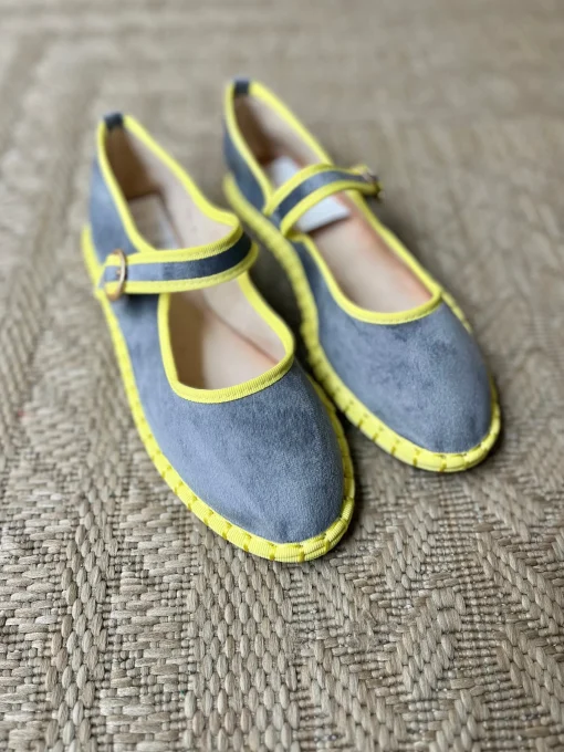 Bailarina Bicolor grey/yellow