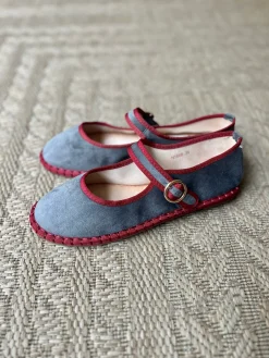 Bailarinas gris/bourdeos