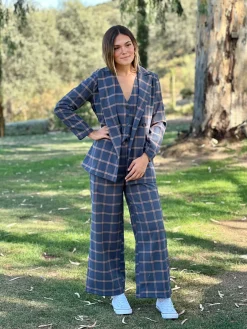 Blazer cuadros