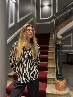 Blusa cebra