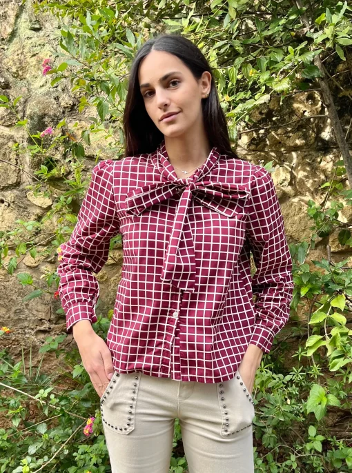 Blusa Kuadro lazada Bourdeos