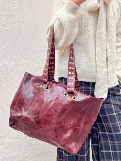 Bolso tachuelas asas