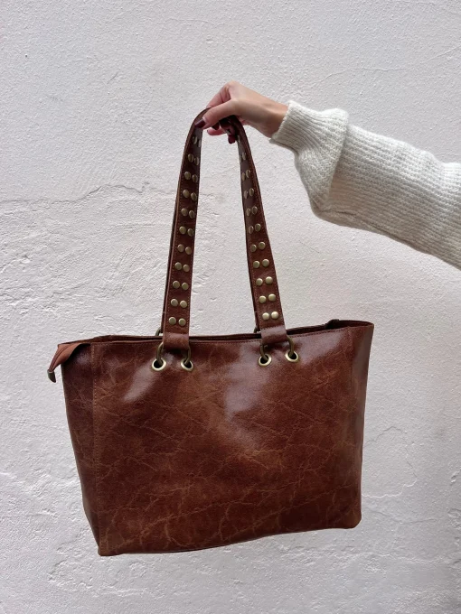 Bolso tachuelas asas