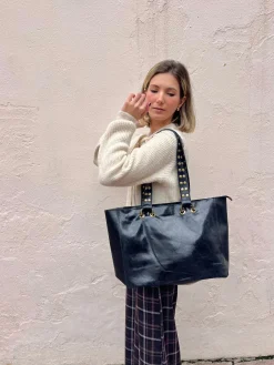 Bolso tachuelas asas