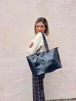 Bolso tachuelas asas