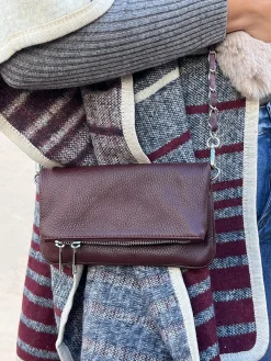Bolso ZD burdeos mini