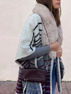 Bolso ZD burdeos mini