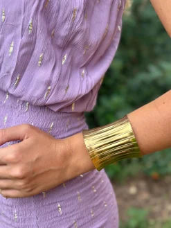 Brazalete dorado Mate