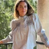 Camisa Cuarteles gris