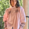 Camisa Cuarteles rosa