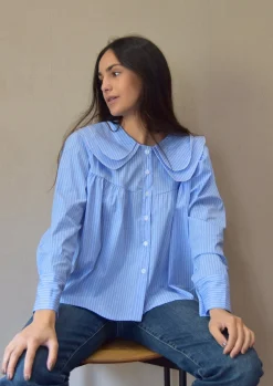 Camisa cuello bobo Paray