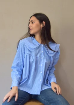Camisa cuello bobo Paray