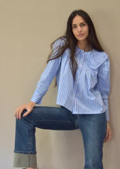 Camisa cuello bobo Villa