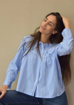 Camisa cuello bobo Villa