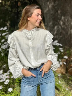 Camisa Denim Algodón