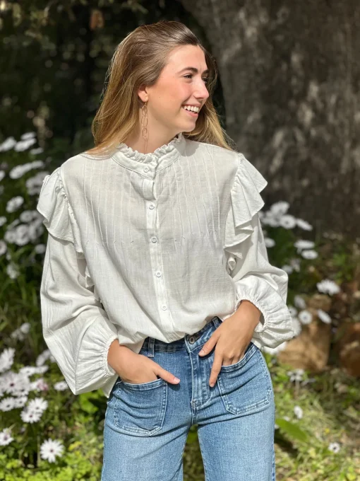 Camisa Denim Algodón
