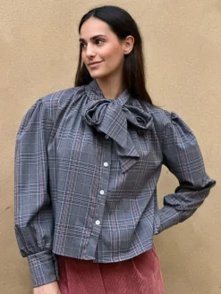Camisa lazada cuadros