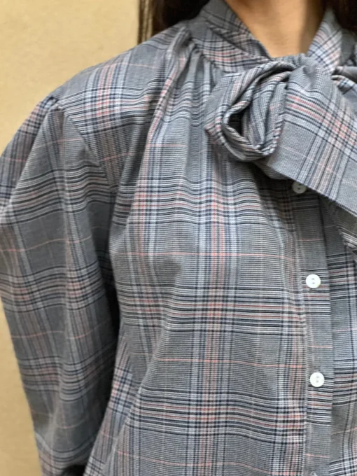 Camisa lazada cuadros