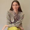 Camisa lazo estampada Perun