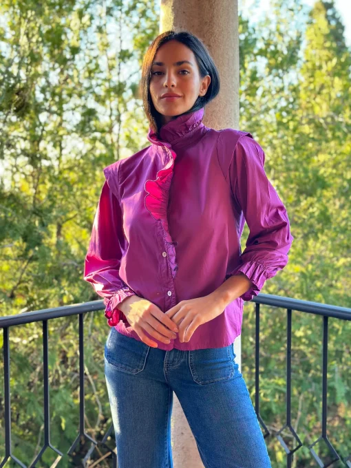 Camisa volante Regina