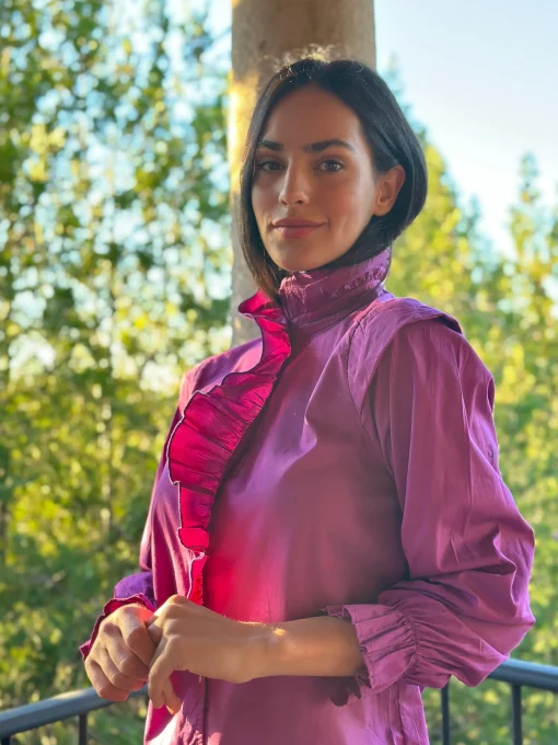 Camisa volante Regina