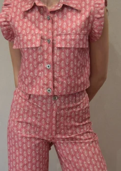 Chaleco estampado Parla