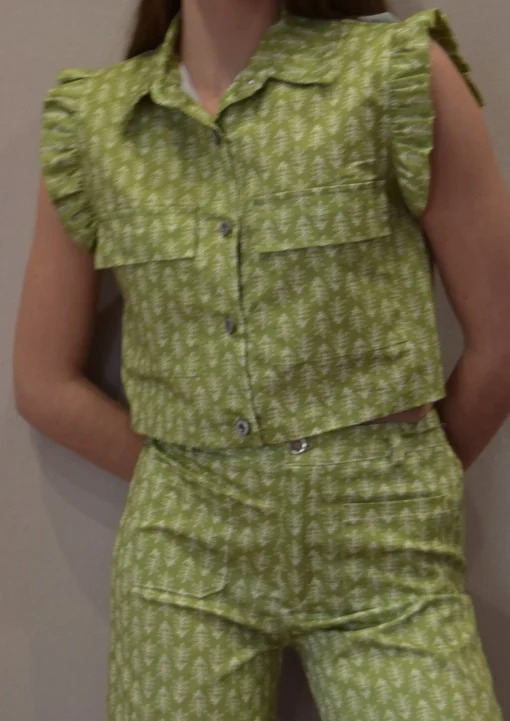 Chaleco estampado Parla