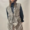 Chaleco pelo Gris