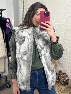 Chaleco pelo Snow