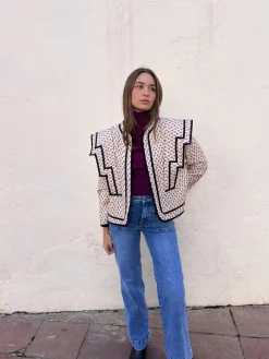 Chaqueta flores parker