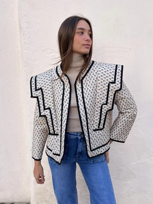 Chaqueta flores parker