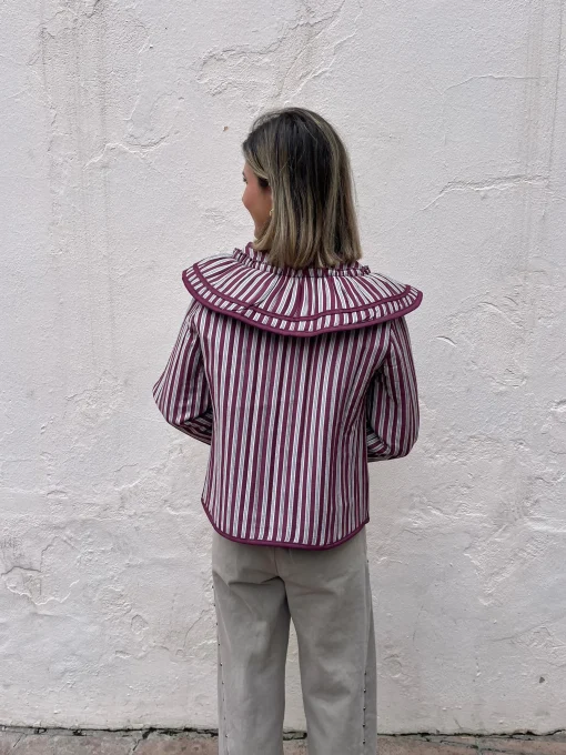 Chaqueta volante raya Bourdeos