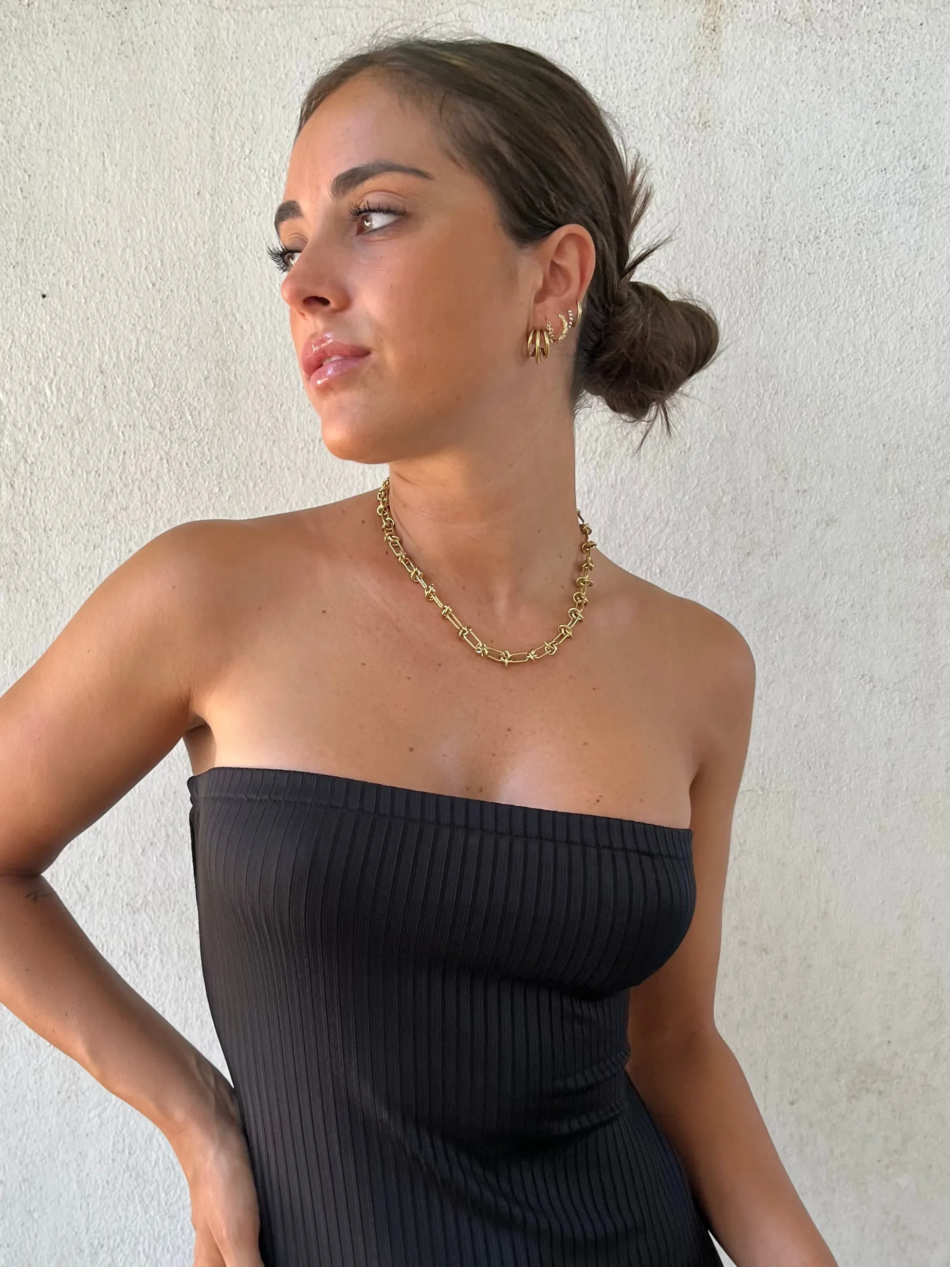 Colgante cadena nudo