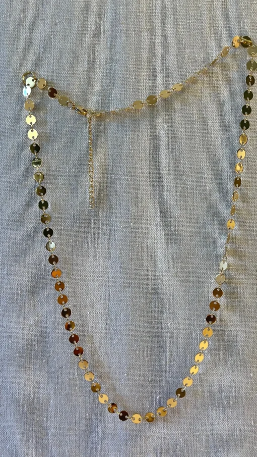Colgante chapitas enlazadas