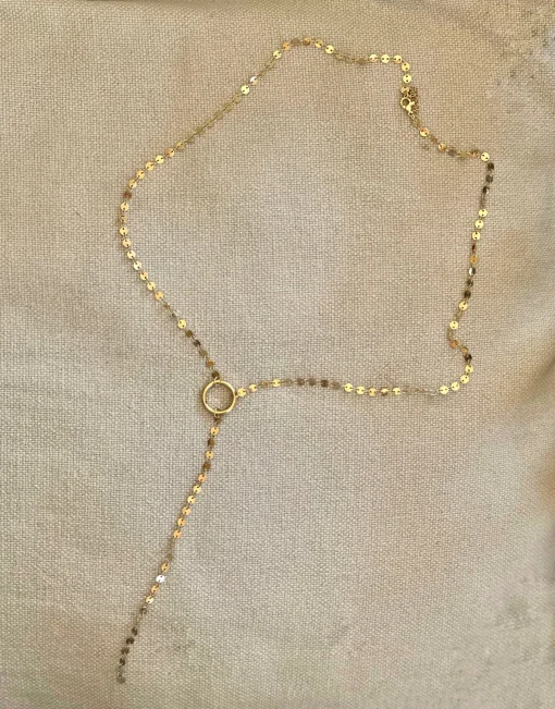 Colgante Chapitas enlazadas