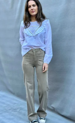 Jeans bolsillos Tierra