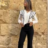 Jeans negros bolsillos
