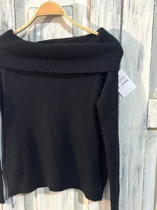 Jersey bardot punto topo