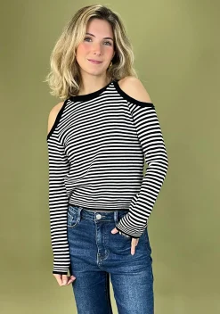 Jersey cut Out rayas