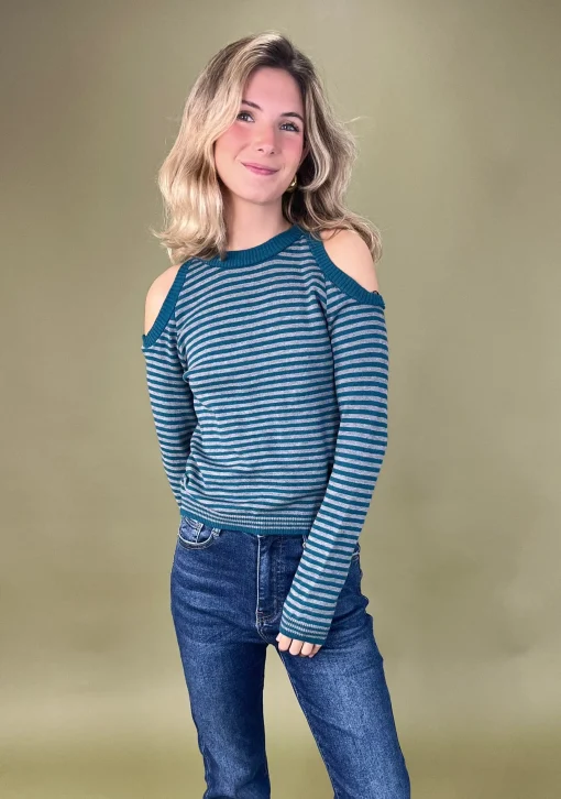 Jersey cut Out rayas