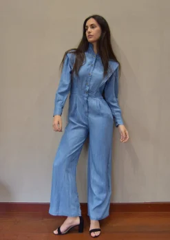 Mono denim fluido