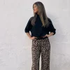 Pantalón boxer largo Leopardo
