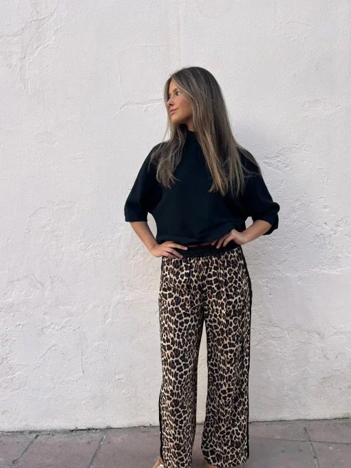Pantalón boxer largo Leopardo