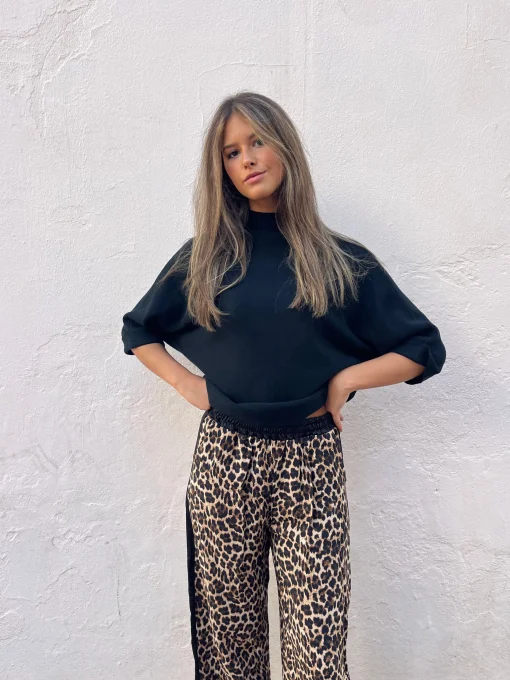 Pantalón boxer largo Leopardo