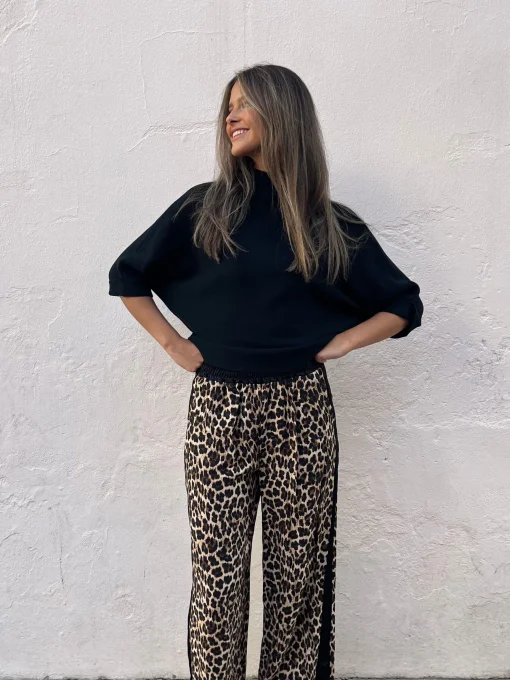 Pantalón boxer largo Leopardo