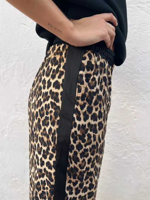 Pantalón boxer largo Leopardo
